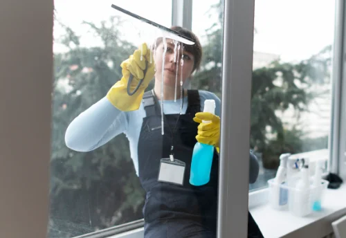 Nettoyage de vitres intérieures et extérieures à Lonrai